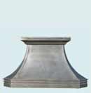 French Country-Pewter Custom Range Hood